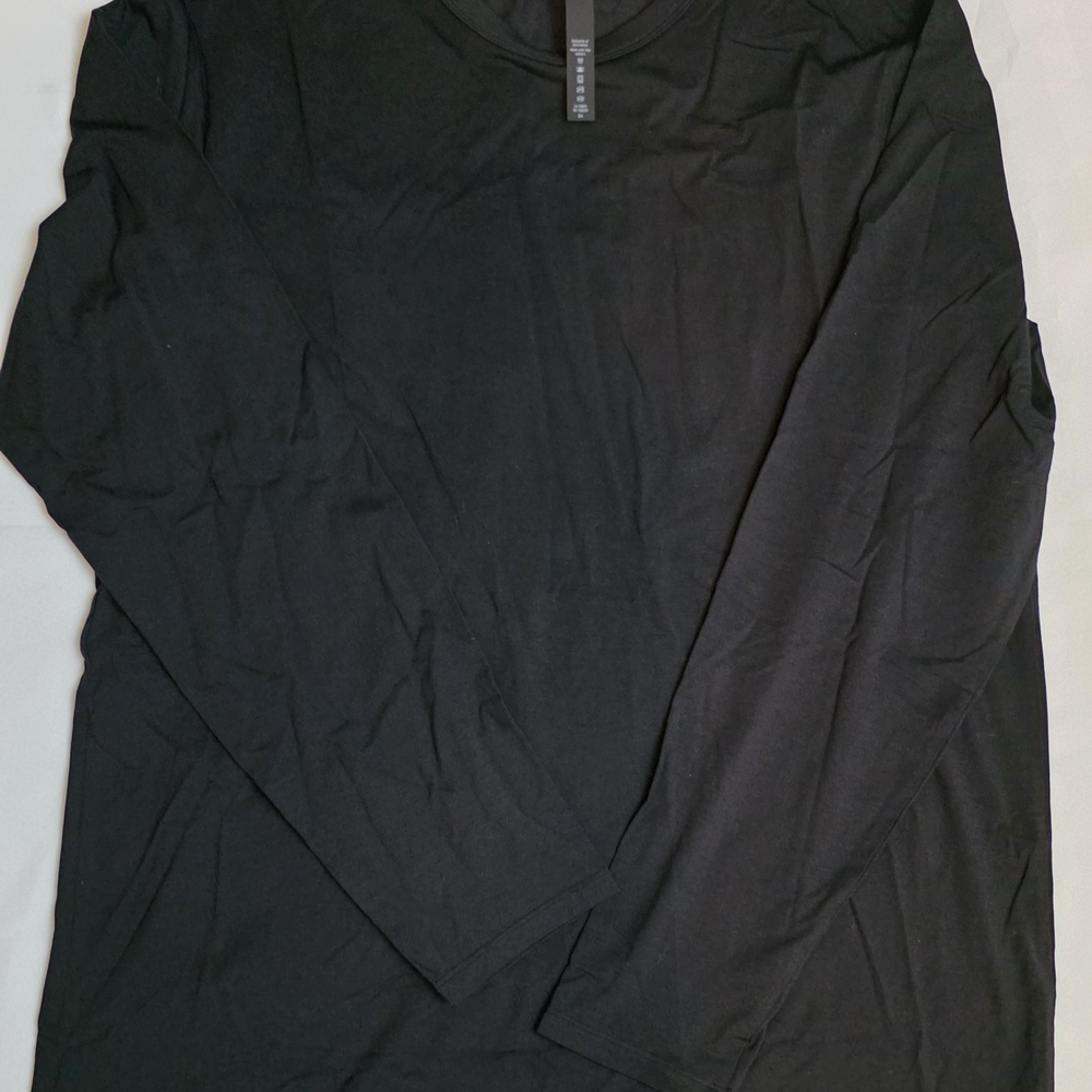 Black Long Sleeve Men's Shirt